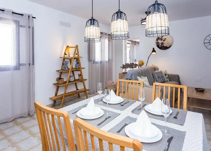 Eslanzarote Tana House, Super Wifi, Tv Satelite, Bbq * 宏达海滩